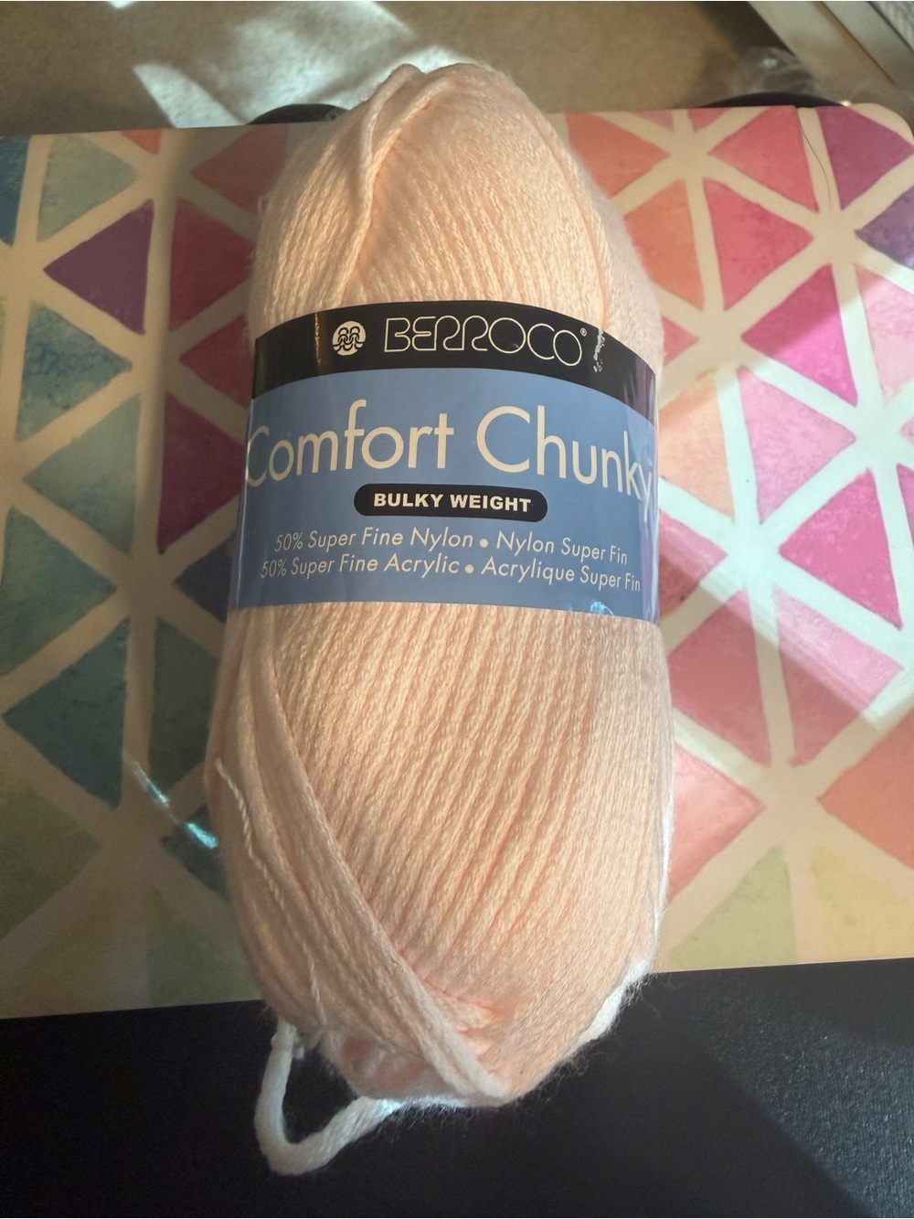 Berroco Comfort Chunky Bulky Weight Yarn - Light Pink
